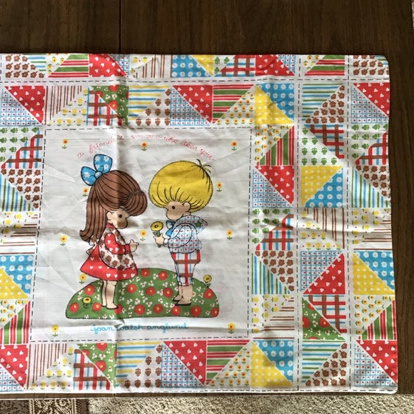 FINAL SALE Vintage 1970’s Joan Walsh Anglund Friendship Pillowcases - Picture 4 of 4